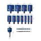 BOSCH EXPERT Multi Material PC Plus gręžimo karūnėlių komplektas 14 vnt.